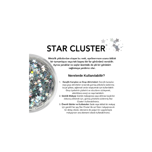 The Glitter Lab Jel Formlu Parlak - Star Cluster
