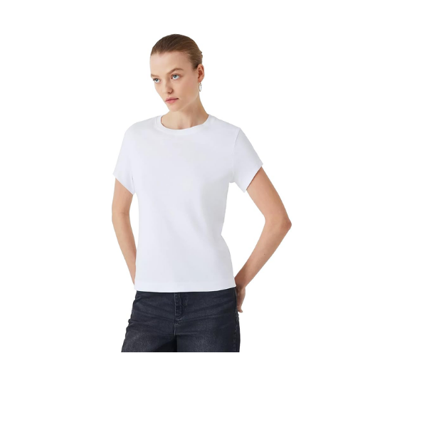 Giorgina Ferri 3'lü Kutu Premium Kadın Tee T-shirt Valeria