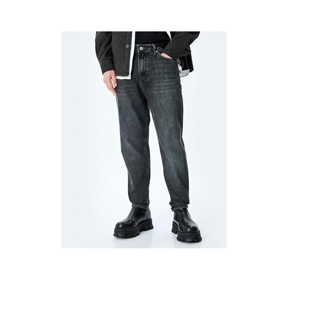Cepli Normal Bel Loose Fit Jean Pantolon - Steve Jean