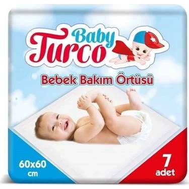 BABY TURCO Bakım Örtüsü 7'li