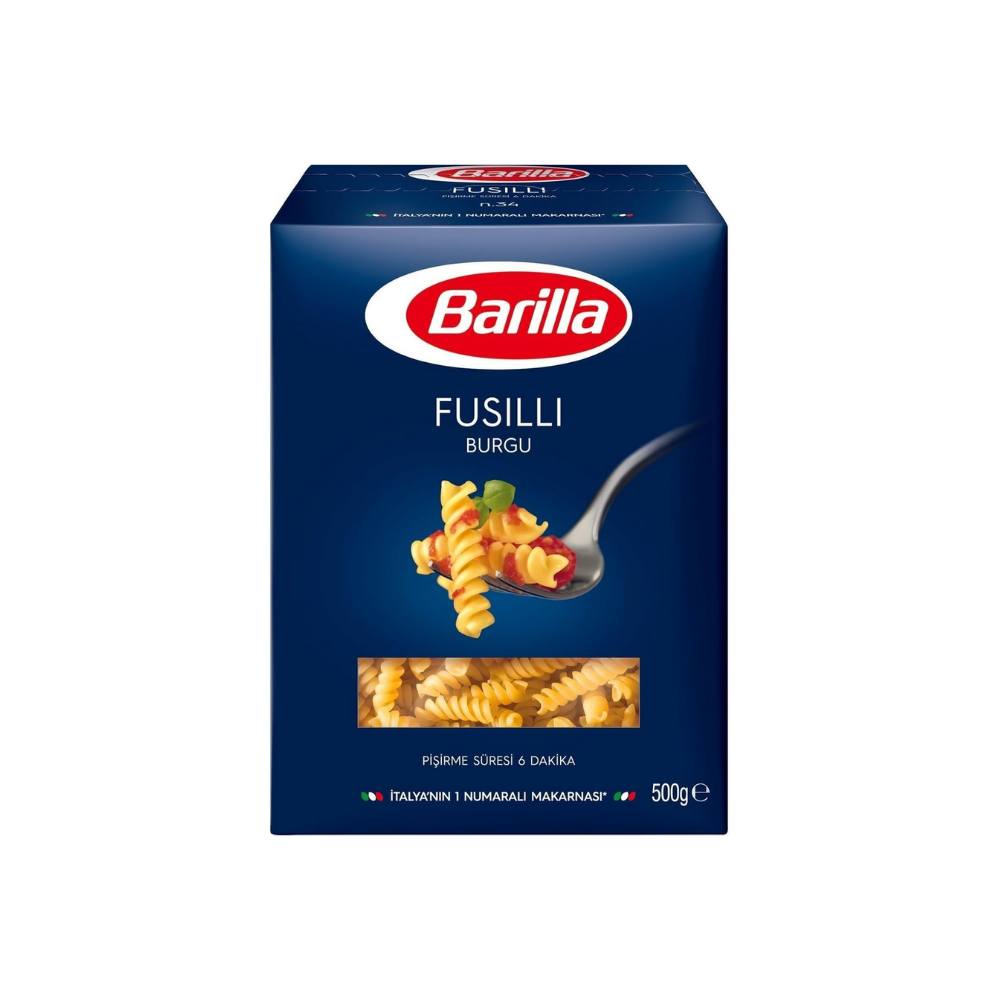 Barilla Fusilli (Burgu) Makarna 500 g.