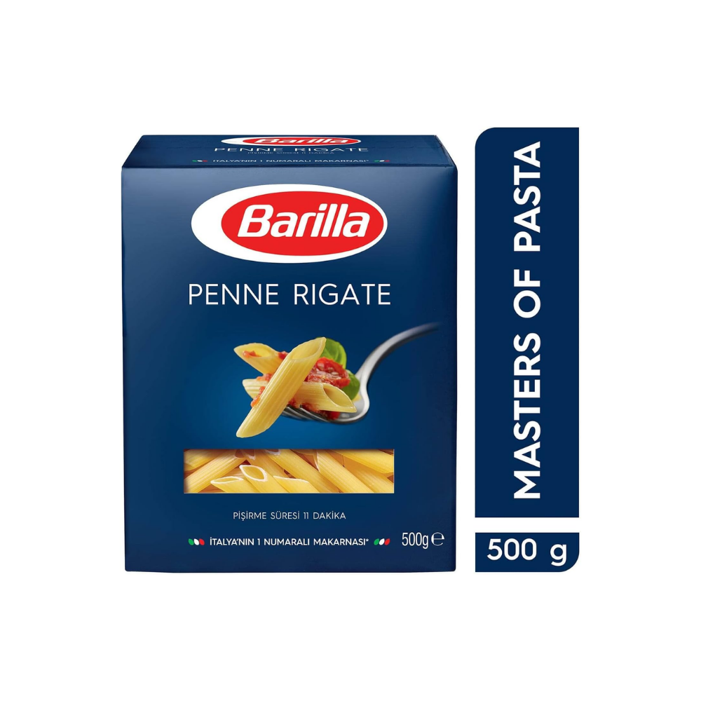 Barilla Kalem, Penne Rigate 500 gr | ReyonPlus | Tüm Yemek Kartlarıyla ...