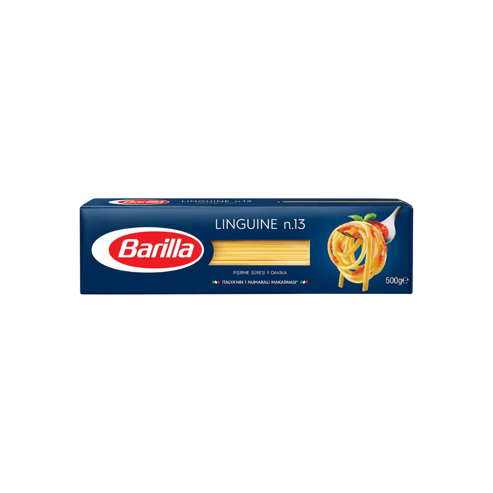 Barilla Linguine (Yassı) Spagetti Makarna No.13 500 g.