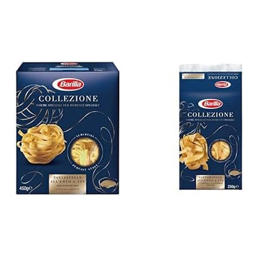 Barilla Tagliatelle Makarna 450 Gr & Pappardelle Makarna 250 Gr thumbnail