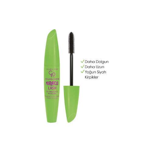 Golden Rose Volume & Define Miracle Lash Ultra Black Mascara Maskara