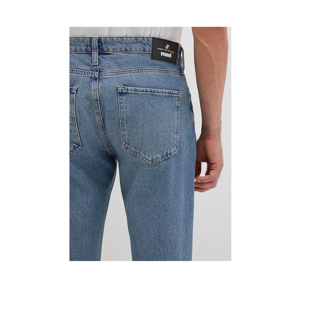 Lisbon Classic Denim Vintage Koyu Indigo Mavisi Jean Pantolon 0010039-91240