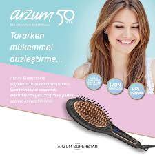 Arzum AR5036 Superstar Turmalin İyon Saç Düzleştirici Fırça