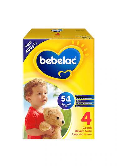 Bebelac 4 Çocuk Devam Sütü 1 Yaş+ 400 g