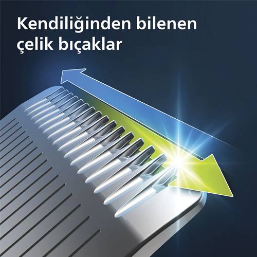 Philips MG7950/15  15'i 1 Arada Islak ve Kuru Kullanım Erkek Bakım Seti