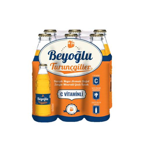 Beyoğlu Gazozu Turuncu Meyve Aromalı Gazlı İçecek 250 ml thumbnail