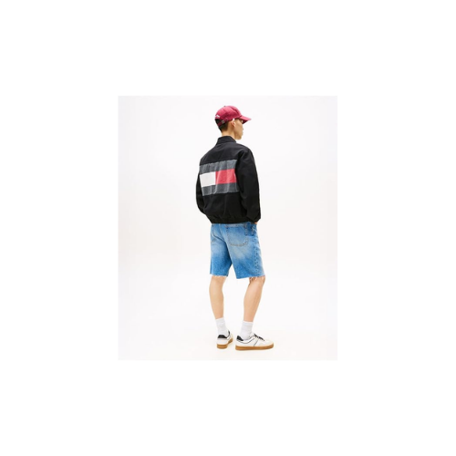 Tommy Hilfiger TJM Essential Flag Jacket Ceket Erkek Siyah