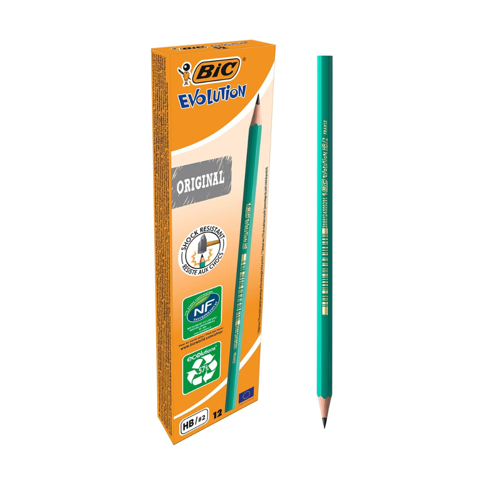 BIC Evolution 650 HB Kurşun Kalem, 12'li