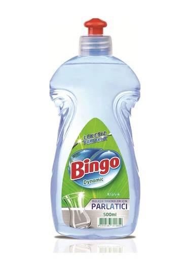 Bingo Dynamic Klasik Bulaşık Makineleri İçin Parlatıcı 500 ML thumbnail