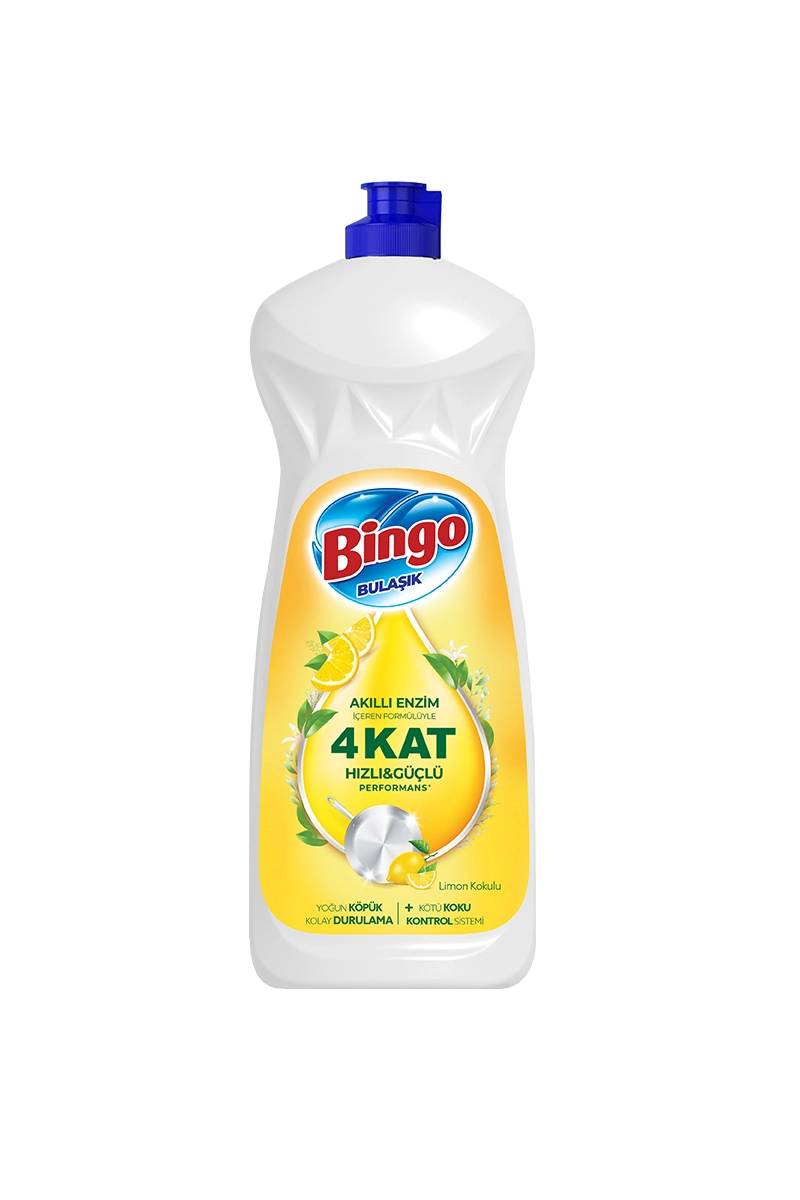 Bingo Elde Bulaşık Deterjanı 1500 ml Limon