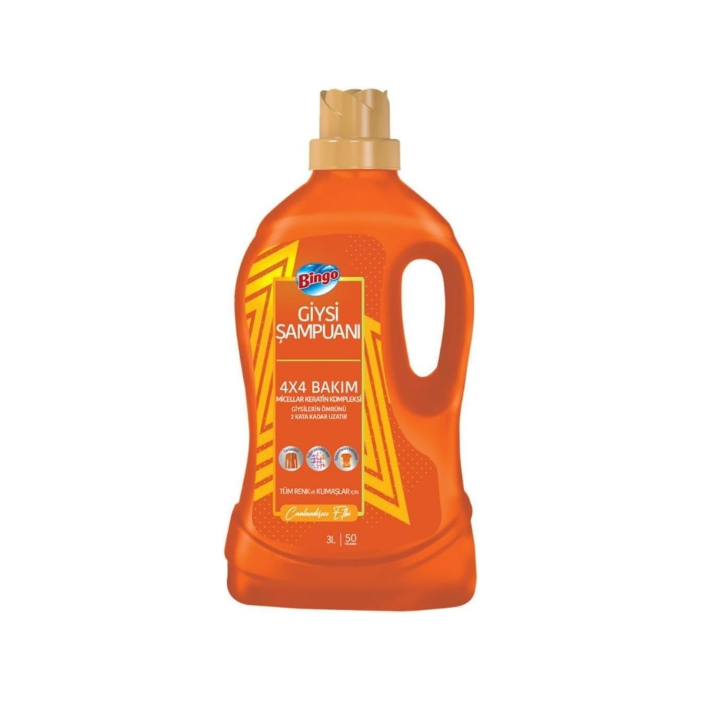 Bingo Giysi Şampuanı Canlandırıcı Etki 4 L thumbnail