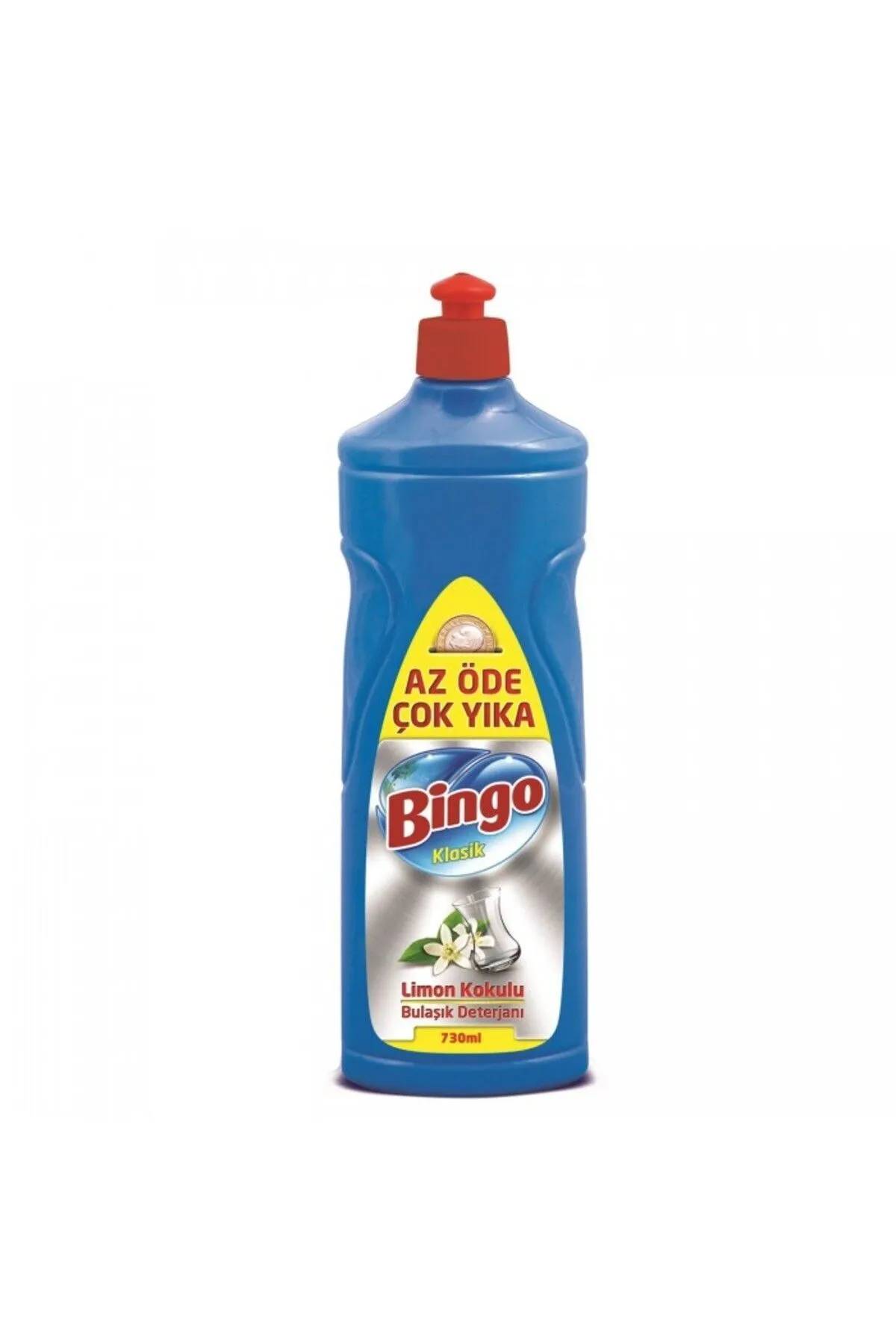 Bingo Klasik Limon Kokulu Elde Sıvı Bulaşık Deterjanı 730 ml thumbnail