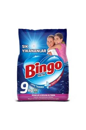 Bingo Matik Sık Yıkanan Çamaşırlara Özel 9 Kg