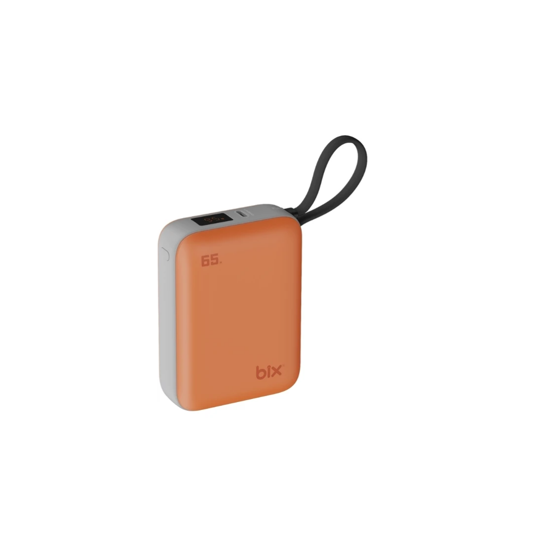 Bix PB120 20000mAh 65W PD Kompakt Tasarımlı Dijital Göstergeli Powerbank Taşınabilir