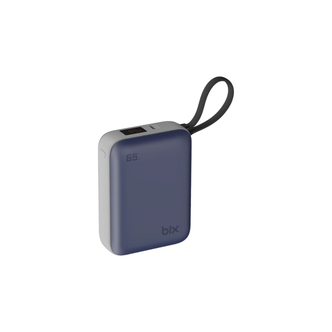 Bix PB120 20000mAh 65W PD Kompakt Tasarımlı Dijital Göstergeli Powerbank Taşınabilir