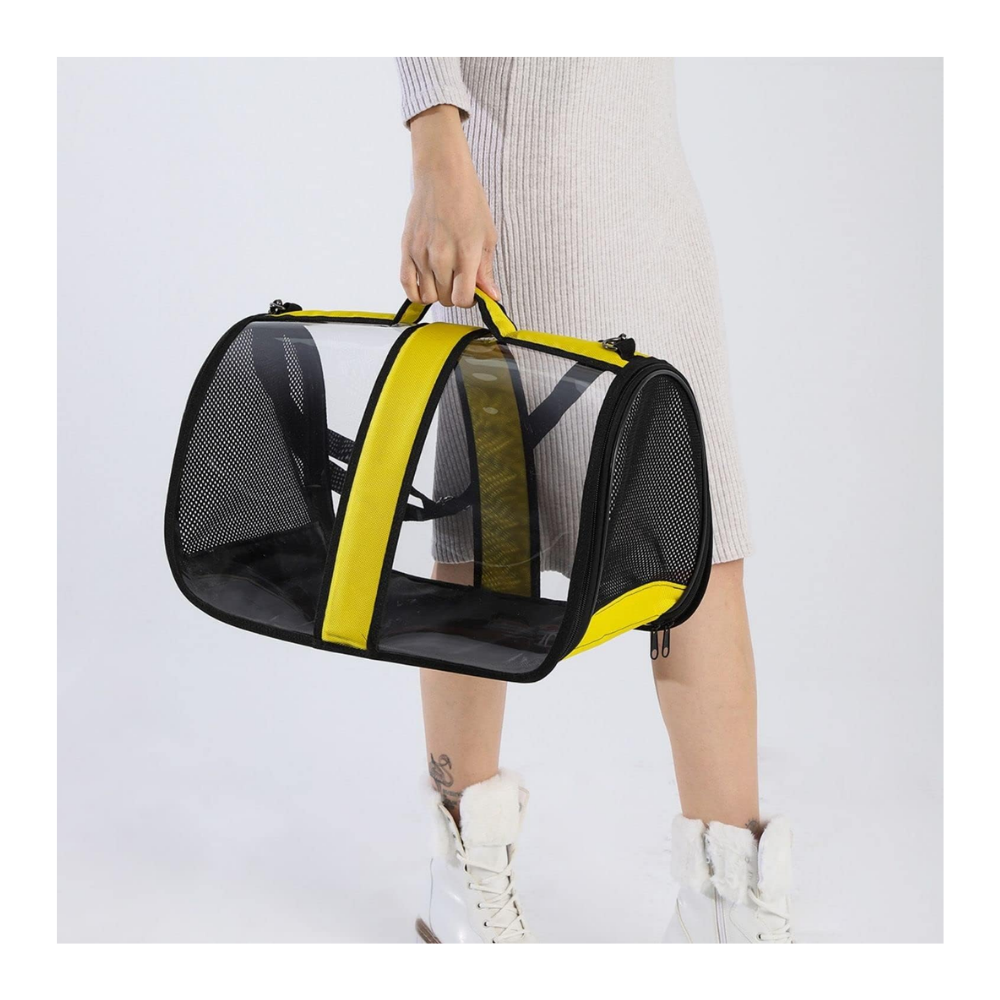 Bypet Şeffaf Kedi Taşıma Çantası