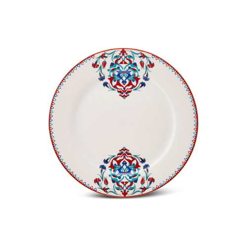 Karaca Forever Bone Nakkaş 24 Parça 6 Kişilik Yemek Takımı