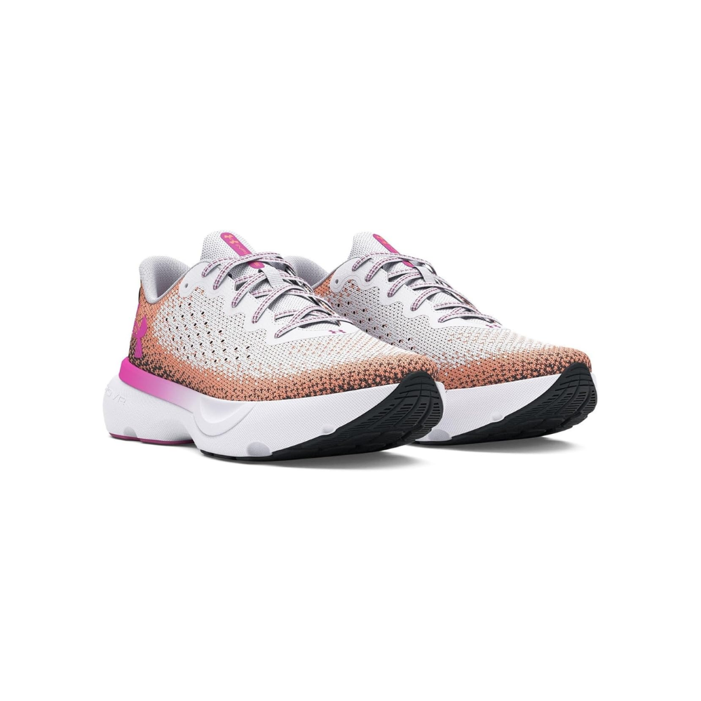 Under Armour UA W Infinite Spor Ayakkabı Kadın Beyaz - Turuncu - Pembe