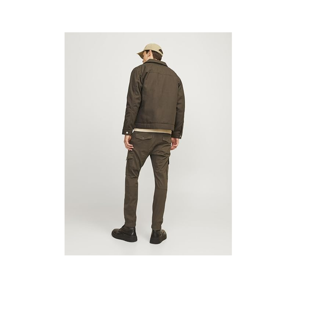 JACK & JONES Kargo Pantolon Lastikli Paça Dar Kesim, 12139912