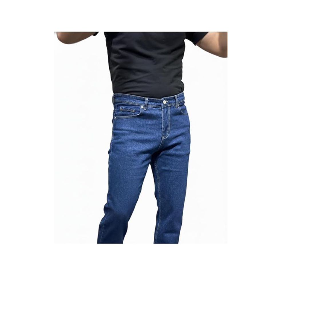 Erkek Zift Regular Kalıp Likralı Esnek Kot Pantolon