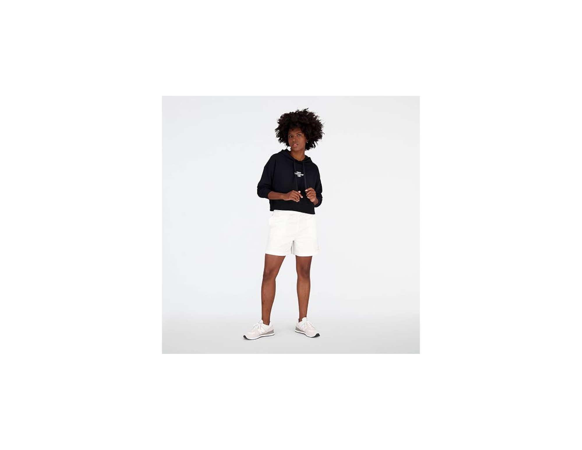 New Balance Wnh3377-BK Sweatshirts Kadın