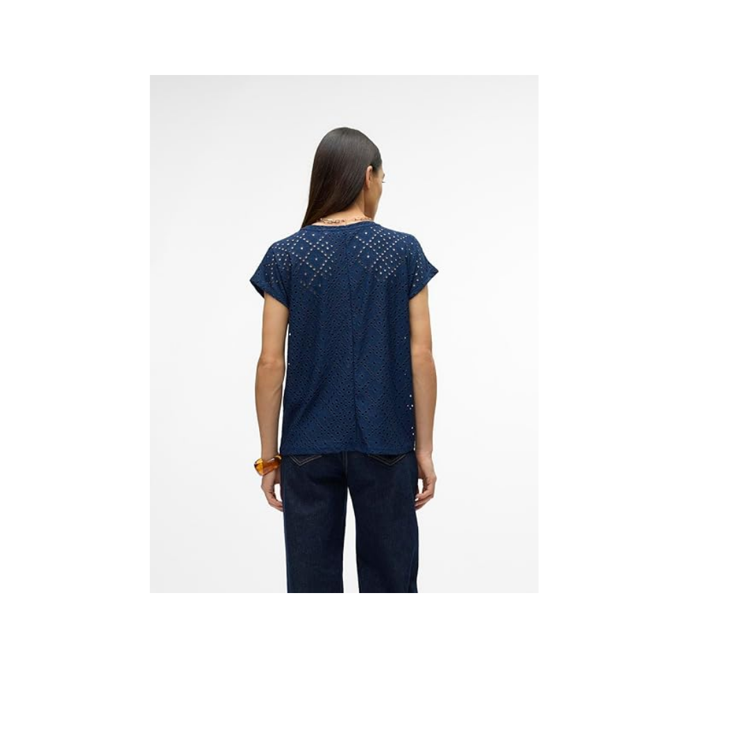 VERO MODA VMTASSA SS TOP JRS GA Tişört Kadın
