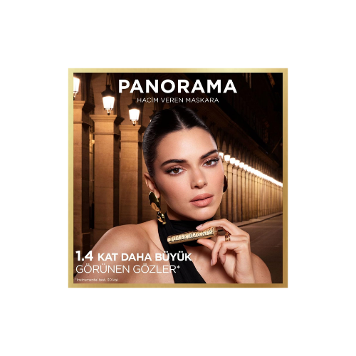 L'Oreal Paris Panorama Hacim Veren Maskara - Siyah