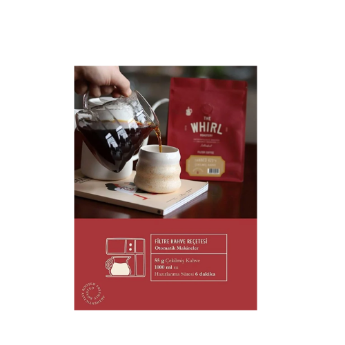The Whirl Filtre Tanned 423°f Çekirdek Kahve 1 Kg