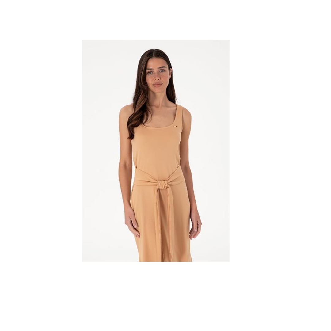 U.S. Polo Assn. Kadın Camel Elbise (Örme) 50306676-VR015