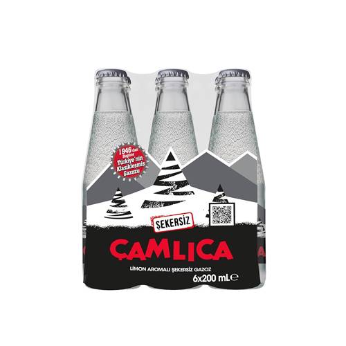 Çamlıca Şekersiz Gazoz 200 ml