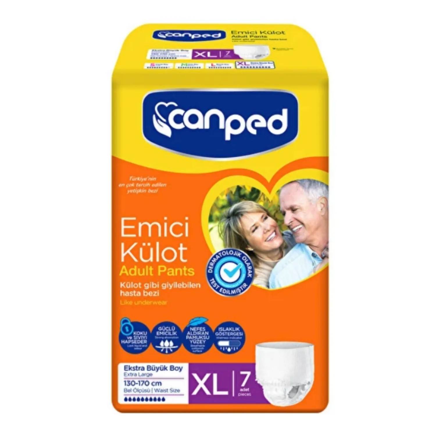 Canped Emici Külot 7'li XL Beden