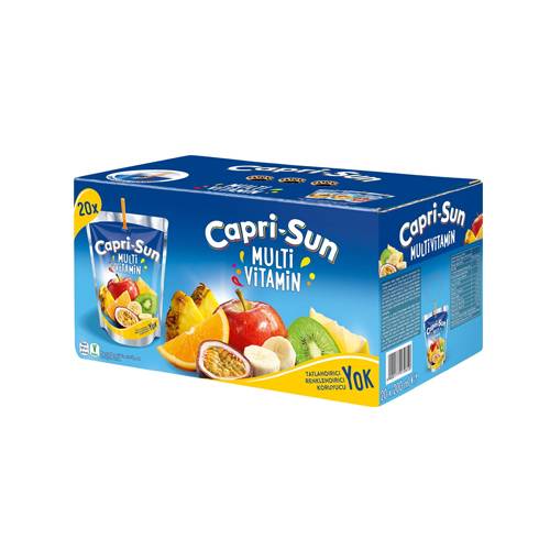 Caprisun Multi Vitamin Karışık Meyveli 200 ml x 20 Adet thumbnail