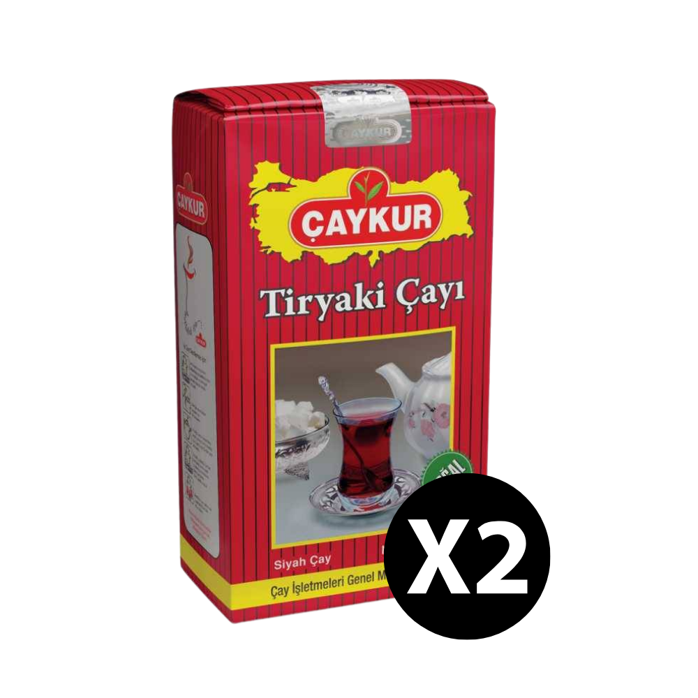 Çaykur Tiryaki Çayı 1000 GR x 2 Adet