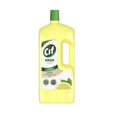 Cif Krem Yüzey Temizleyici Limon 1500 ml