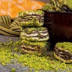 Çikolatalı Bol Antep Fıstıklı Katmer Lokum 500g