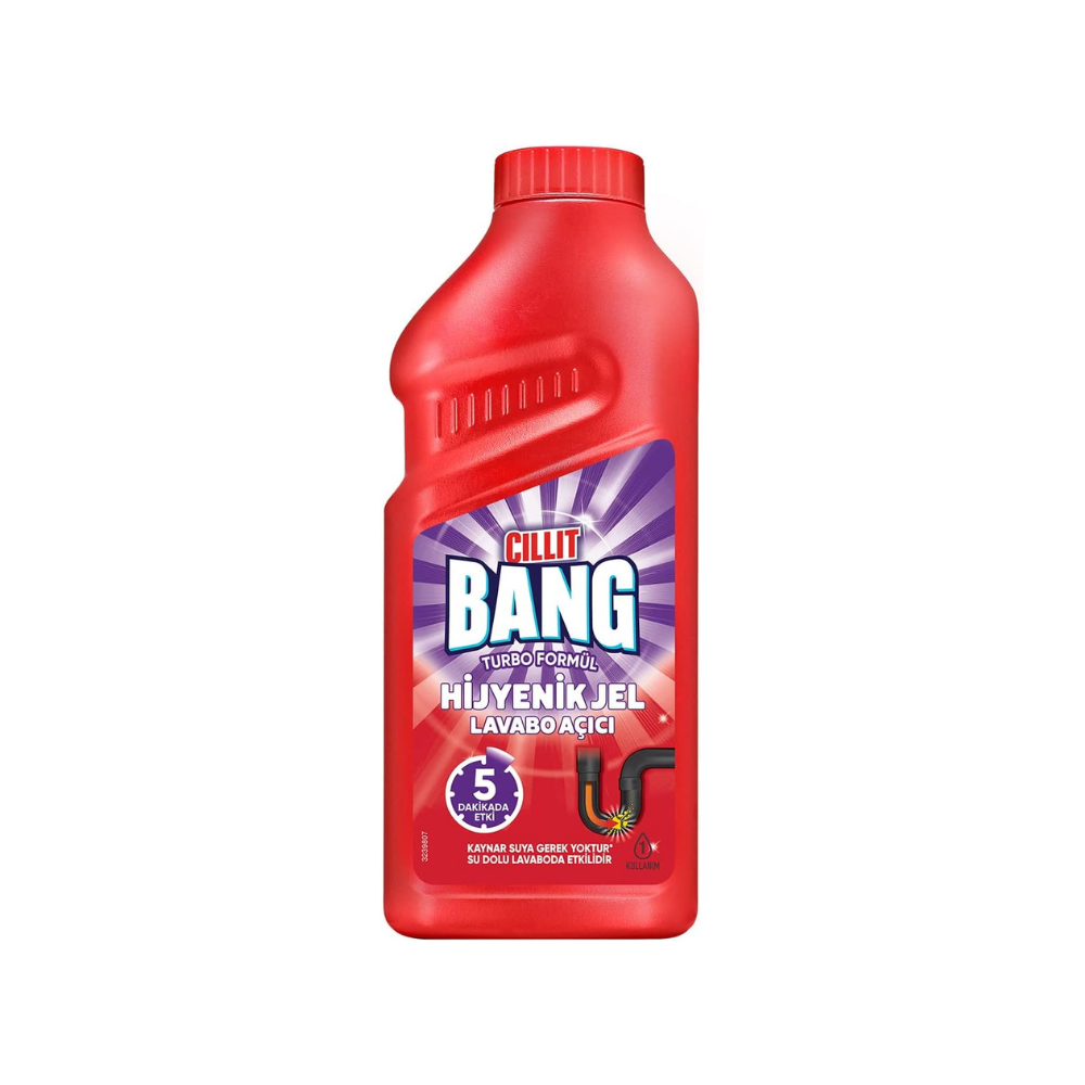 Cillit Bang Turbo Hijyenik Jel Lavabo Açıcı 500ml
