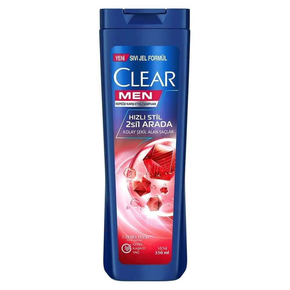 Clear Men Hızlı Stil 2'si 1 Arada Şampuan