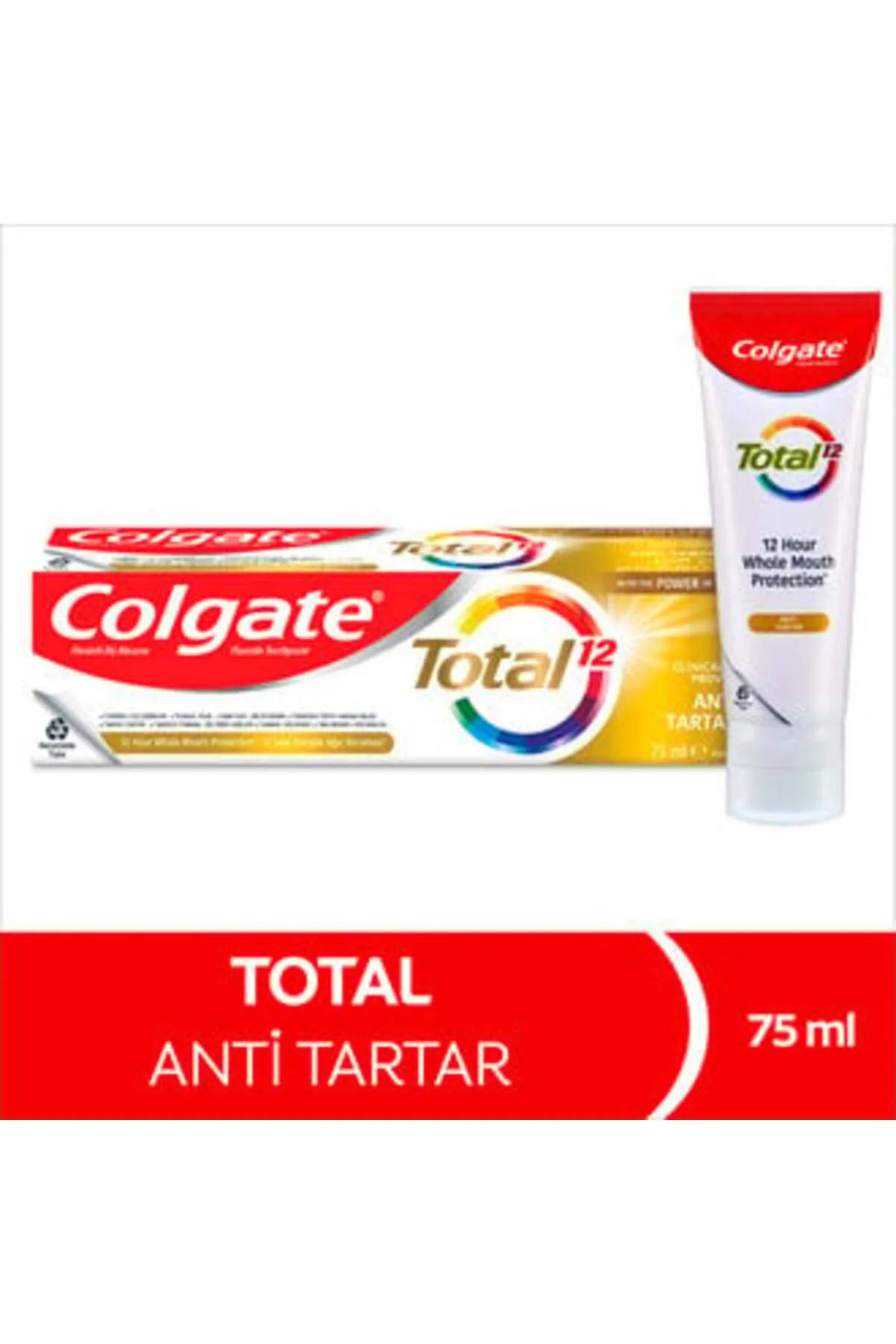 ​Colgate Total Anti-Tartar Diş Macunu 75 ml