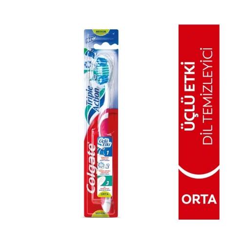 Colgate Üçlü Etki Orta Diş Fırçası thumbnail