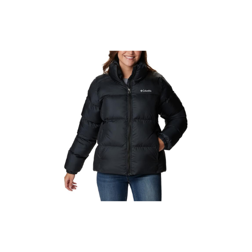 Columbia Puffect ceket Kapitone ceket Kadın Siyah