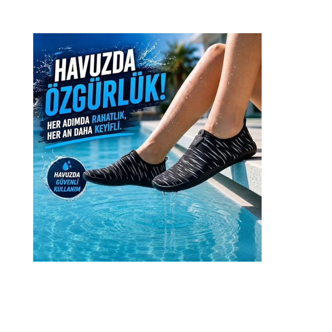 Black Deer Hayal Çok Amaçlı Plaj ve Deniz Ayakkabısı