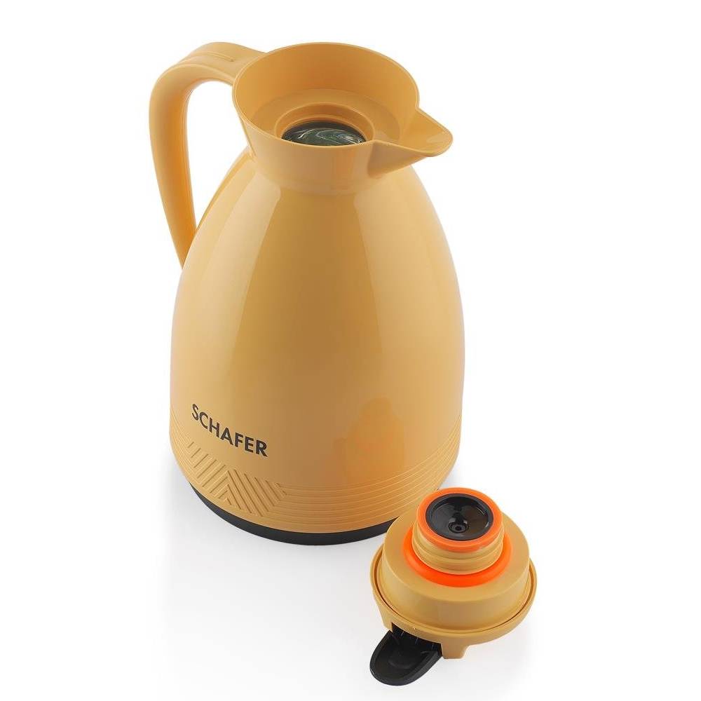Schafer Kitchenhouse Cam Termos 1 Lt - Sarı