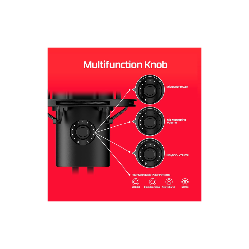 HyperX QuadCast 2 - USB Mikrofon Siyah