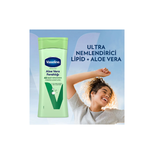 Vaseline Aloe Vera Ferahlığı Vücut Losyonu 400 ml
