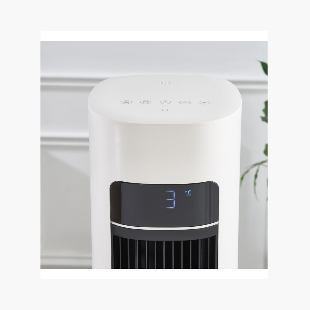 Homend Fanomen 9011h Uzaktan Kumandalı Kule Tipi Vantilatör 60w Kanatsız Su Buharı Özelliği