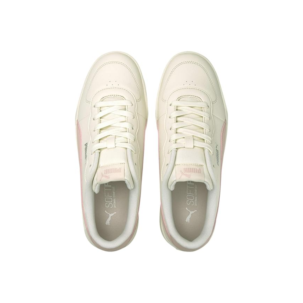 Puma Skye Clean Spor Ayakkabı Kadın Krem - Pembe